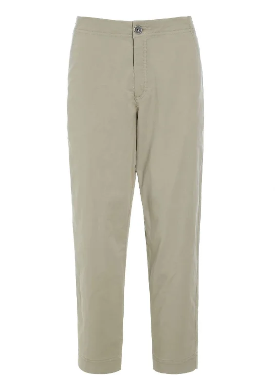 Women's Peach Tencel Narrow Pant In Stone