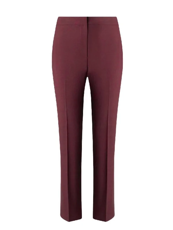 Women's Slim Pant In Raspberry