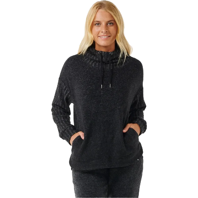 Cropped Women's Angora Blend Sweaters for a Trendy LookWomen's Cosy Hood