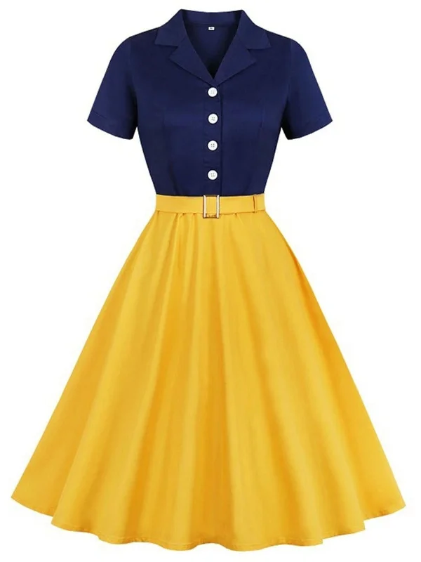 Navy Yellow