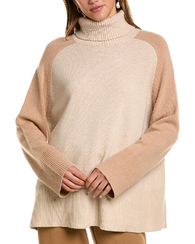 Cropped Women's Angora Blend Sweaters for a Trendy LookReiss Edina Relaxed Wool & Cashmere-Blend Roll Neck Sweater