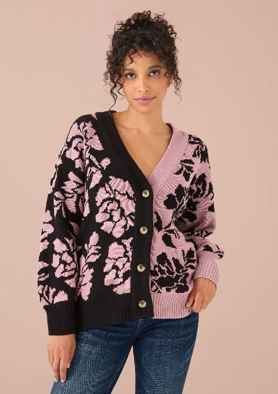 Tie - Front Women's Lambswool Sweaters in Pastel HuesThe Carla Cardigan