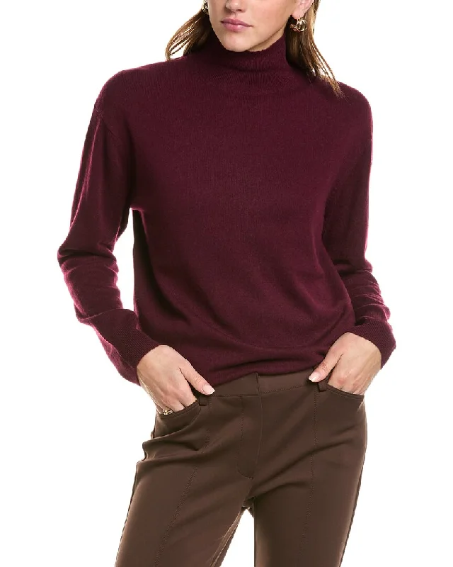 Mock Neck Women's Alpaca Wool Sweaters in Earth TonesVince Weekend Wool & Cashmere-Blend Turtleneck Sweater