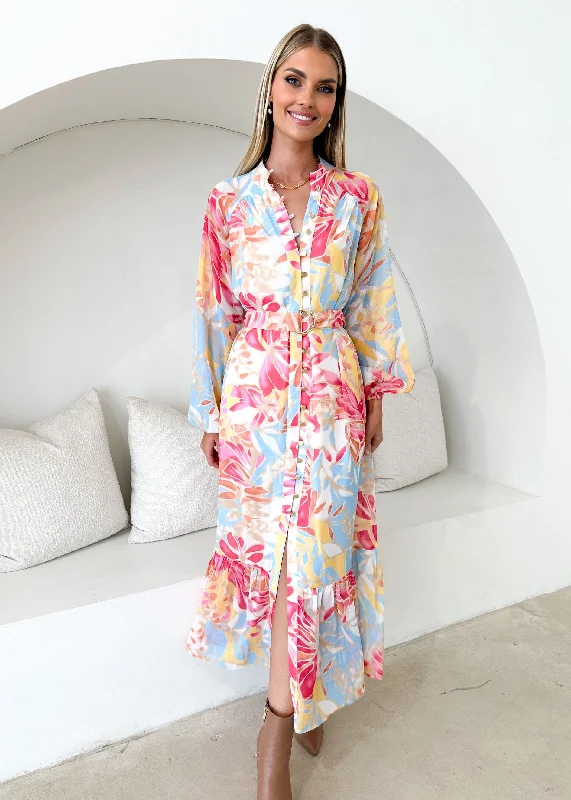 Halter Neck Women Dress to Show Off the Shoulders and NecklineAnaisha Maxi Dress - Seaside Palm