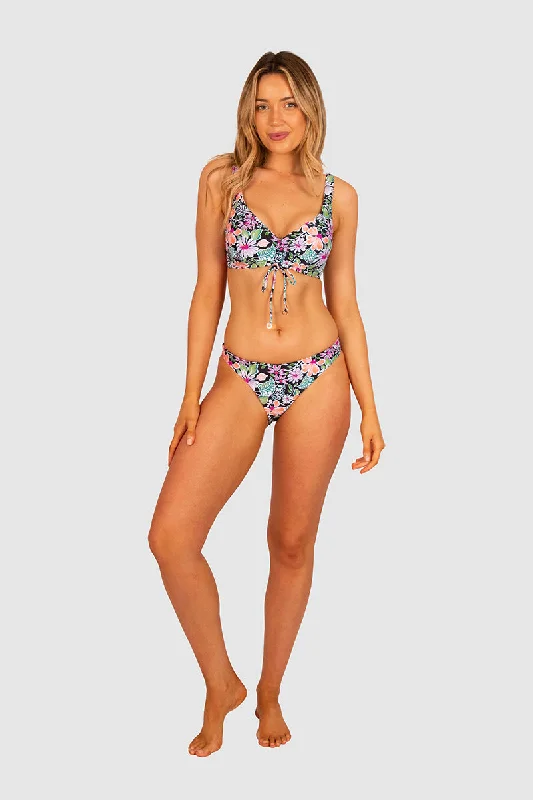 Tropical - themed bikini for a vacation - ready beach outfitLa Fiesta D-E Bra