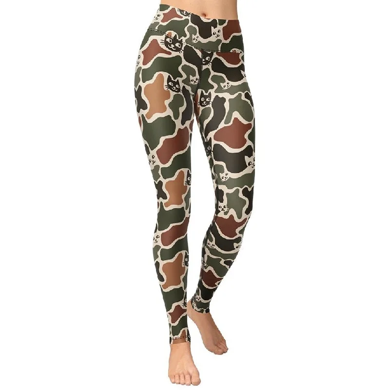 Catmouflage Yoga Leggings