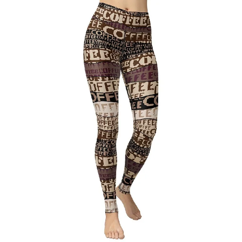 Coffee Yoga Leggings