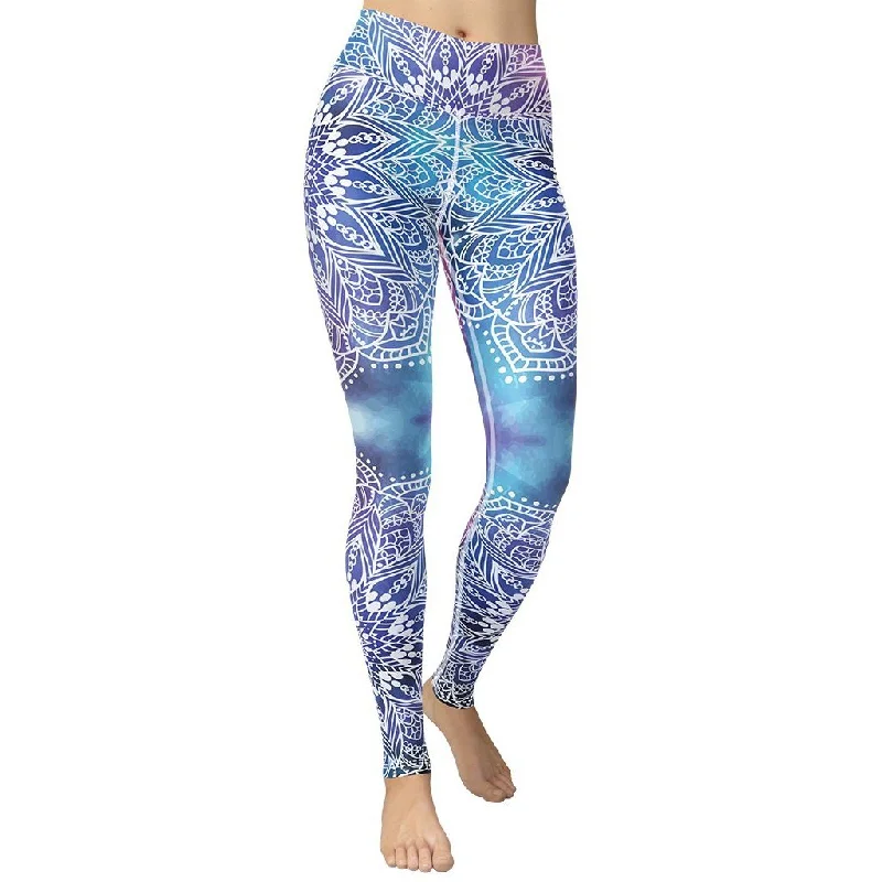 Dreamy Mandala Yoga Leggings