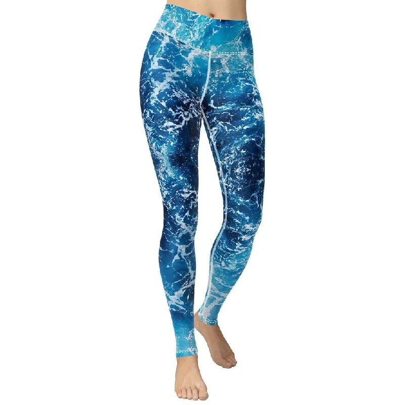 Lovely Ocean Yoga Leggings