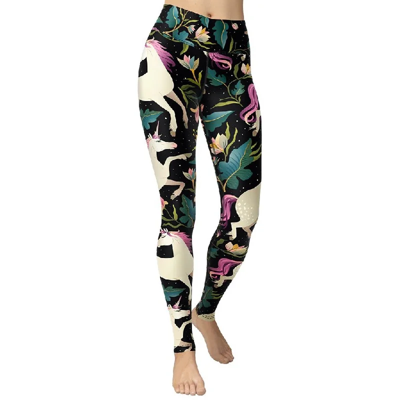 Magical Unicorn Yoga Leggings