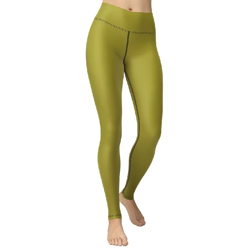 Olive Green Yoga Leggings