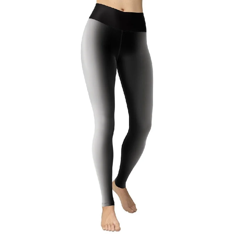 Ombre Optical Illusion Yoga Leggings