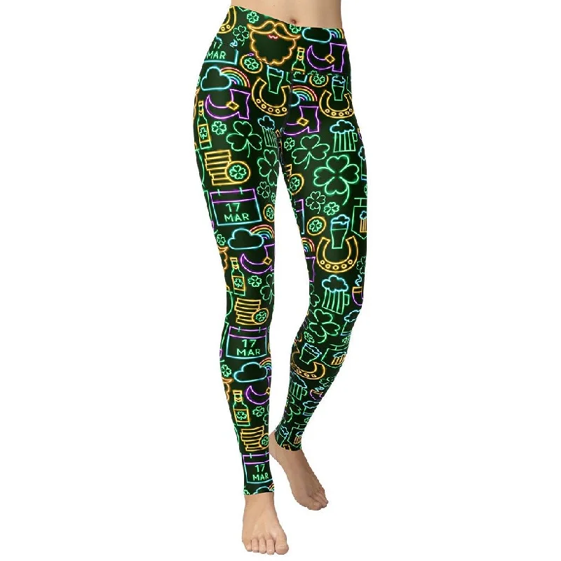 St. Patrick's Celebration Yoga Leggings