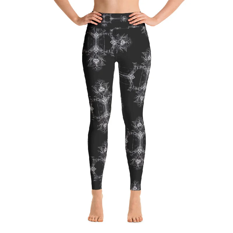 Yoga Leggings w/ Temple Print